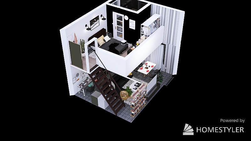 Javi y Seba Home 3d design renderings