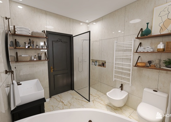 Kupatilo M Design Rendering
