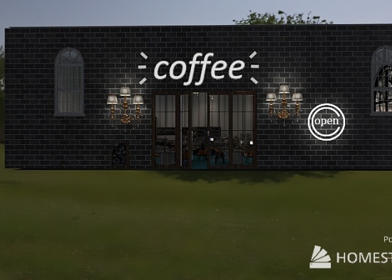 Coffee Cafe # BrunchContest Design Rendering