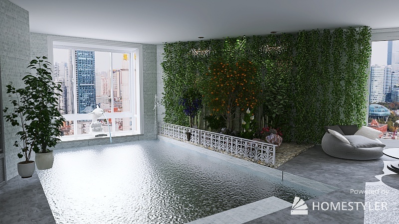 Module 9 Spa for hotel project 3d design renderings