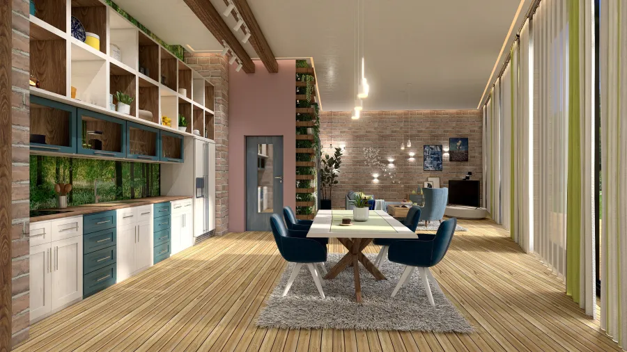 Vila de Lief 3d design renderings