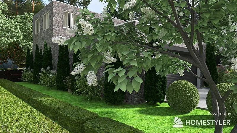 The Stone House 3d design renderings