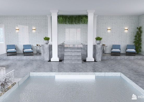 Module 9 Spa for hotel project Design Rendering