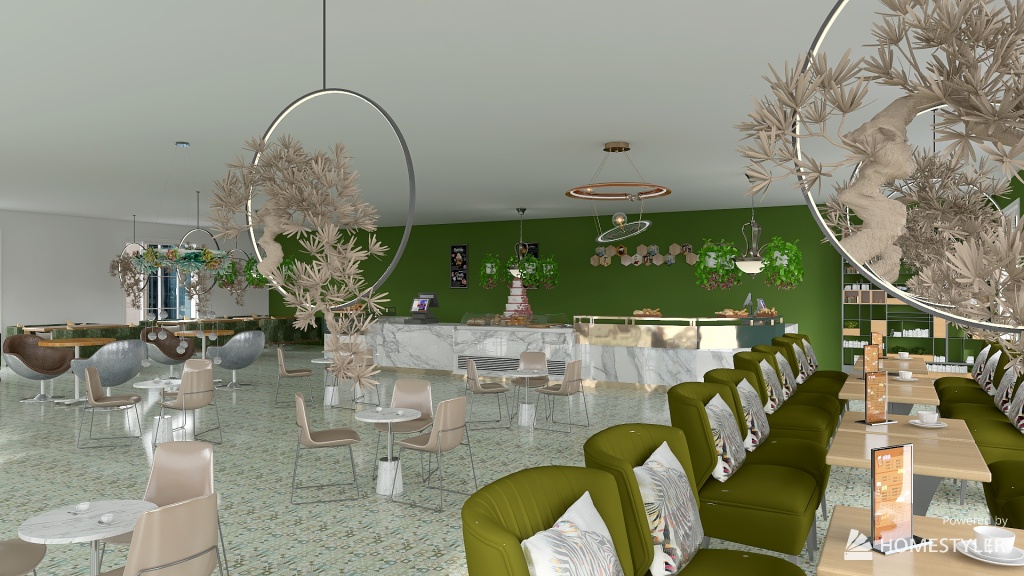 CoffeeCafe#BrunchContest 3d design renderings