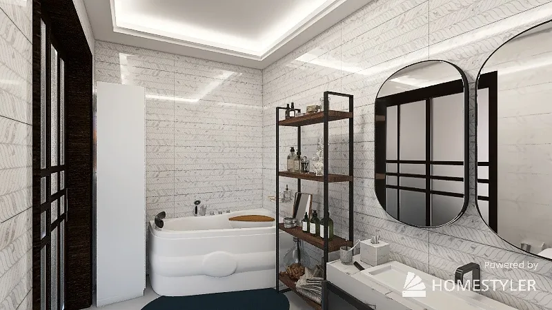 Bathroom 3d design renderings