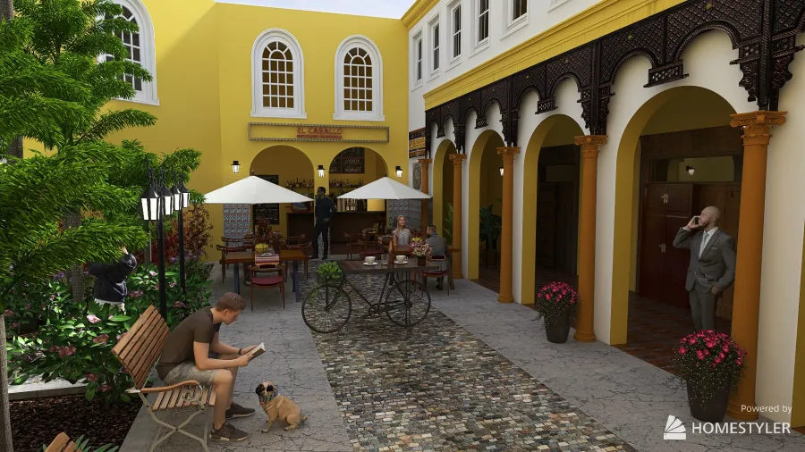 Cordoba: Interprétation de vacances 3d design renderings