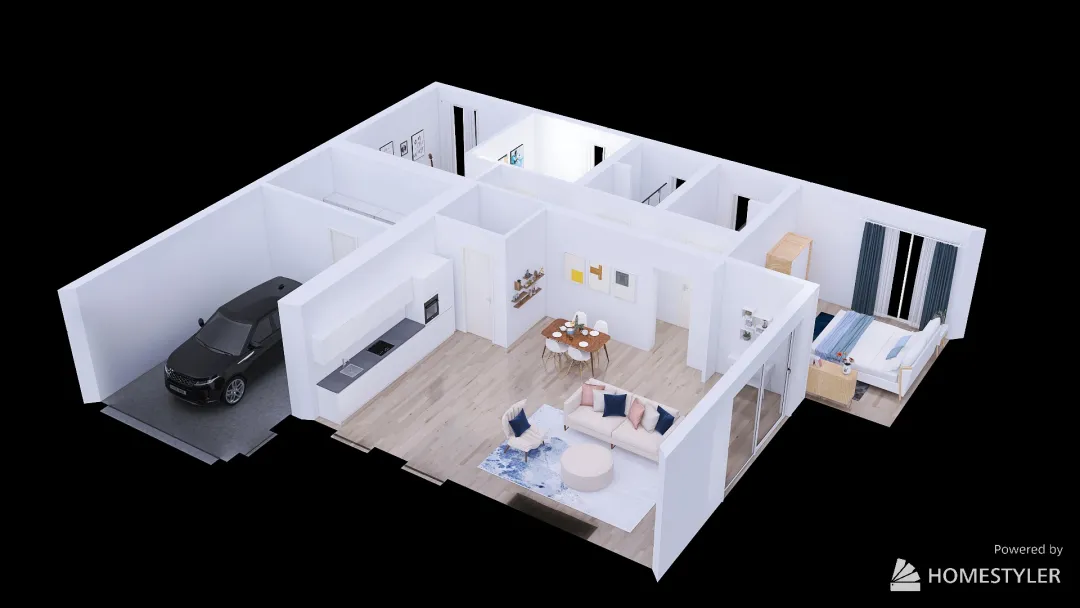 Abito - Casa 142 3d design renderings