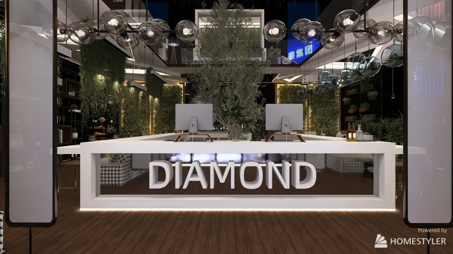 #BrunchContest - DIAMOND 3d design renderings
