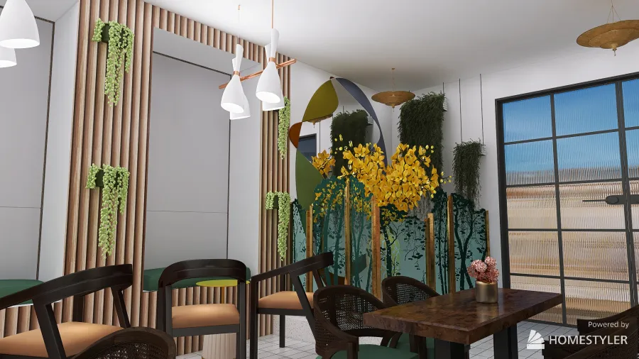 #BrunchContest-MN Cafe 3d design renderings