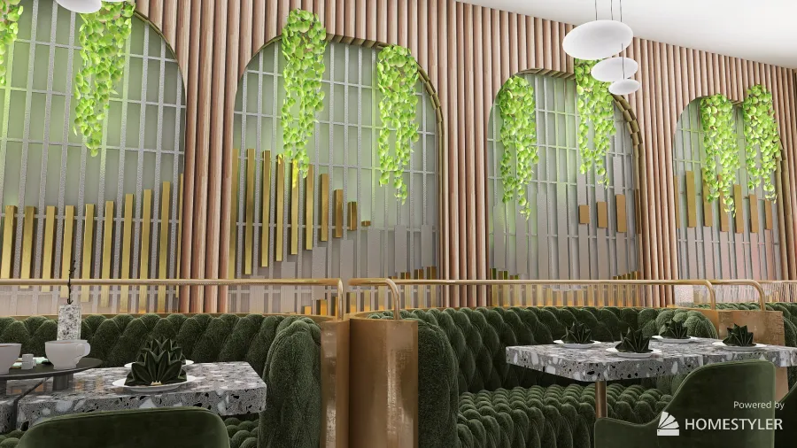 #BrunchContest-MN Cafe 3d design renderings