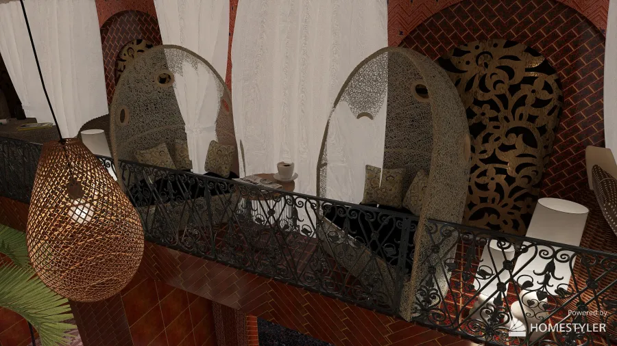 #BrunchContest - Brunch in Marrakesh 3d design renderings