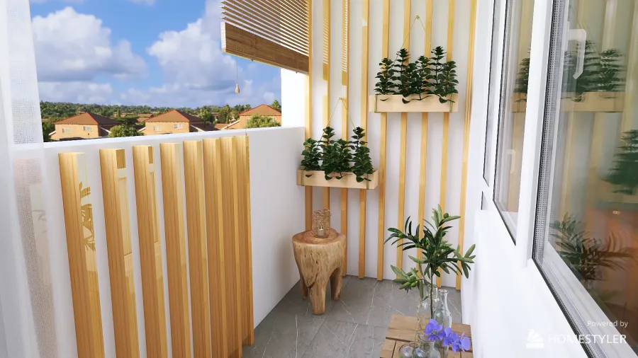 Two-room- apartment 3d design renderings