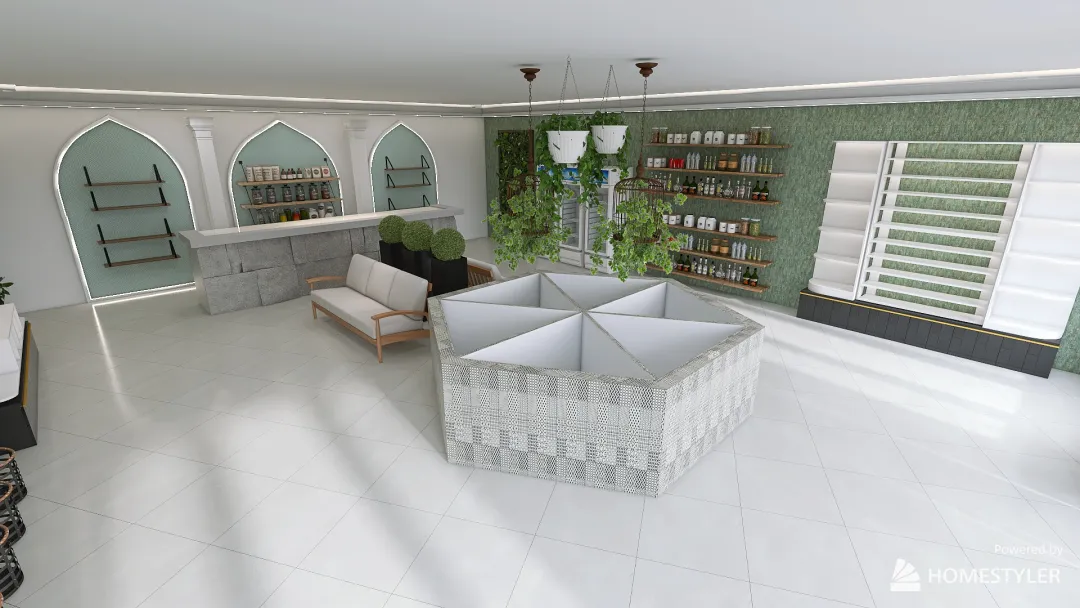 【System Auto-save】dates store 3d design renderings
