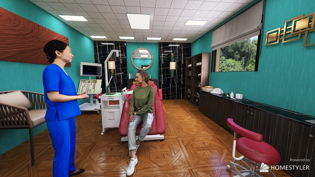 #MedicalCareContest Beauty Clinic 3d design renderings