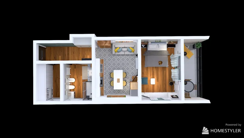 Dream apartment 3d design picture 70.72