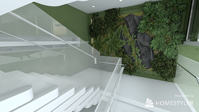 #BrunchContest Plantstrucked Cafe 3d design renderings