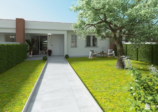 The three cottages Design Rendering