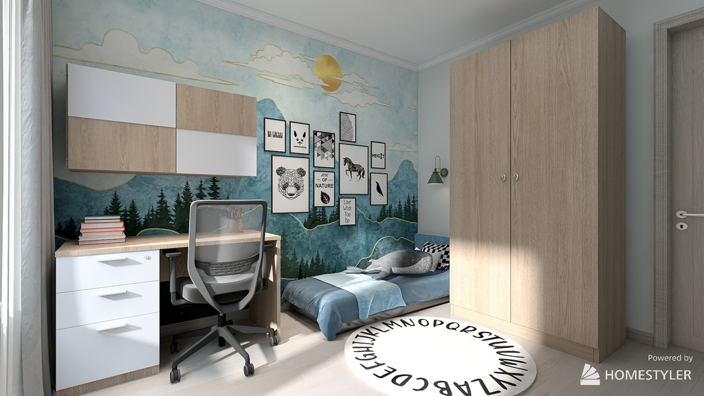 Children's room design ideas & pictures (12 sqm)Homestyler