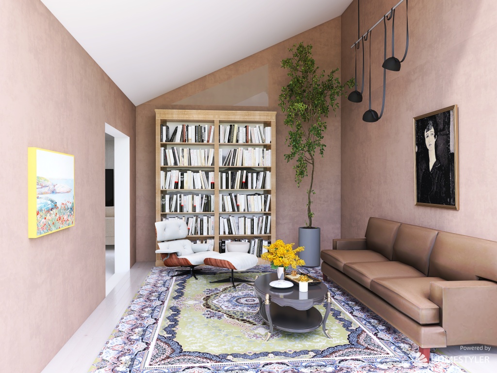 Reading Living Room Reno ERS 3d design renderings