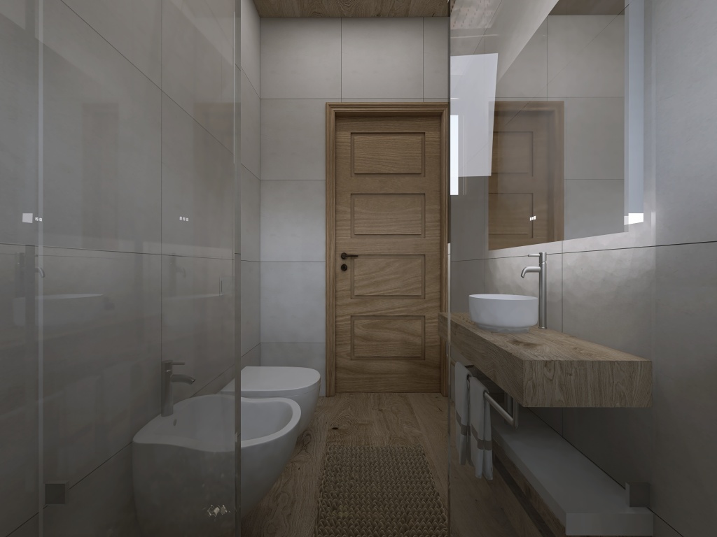 Pandomus progetto 5 interni 3d design renderings