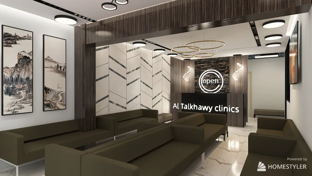 al talkawy clinics 3d design renderings