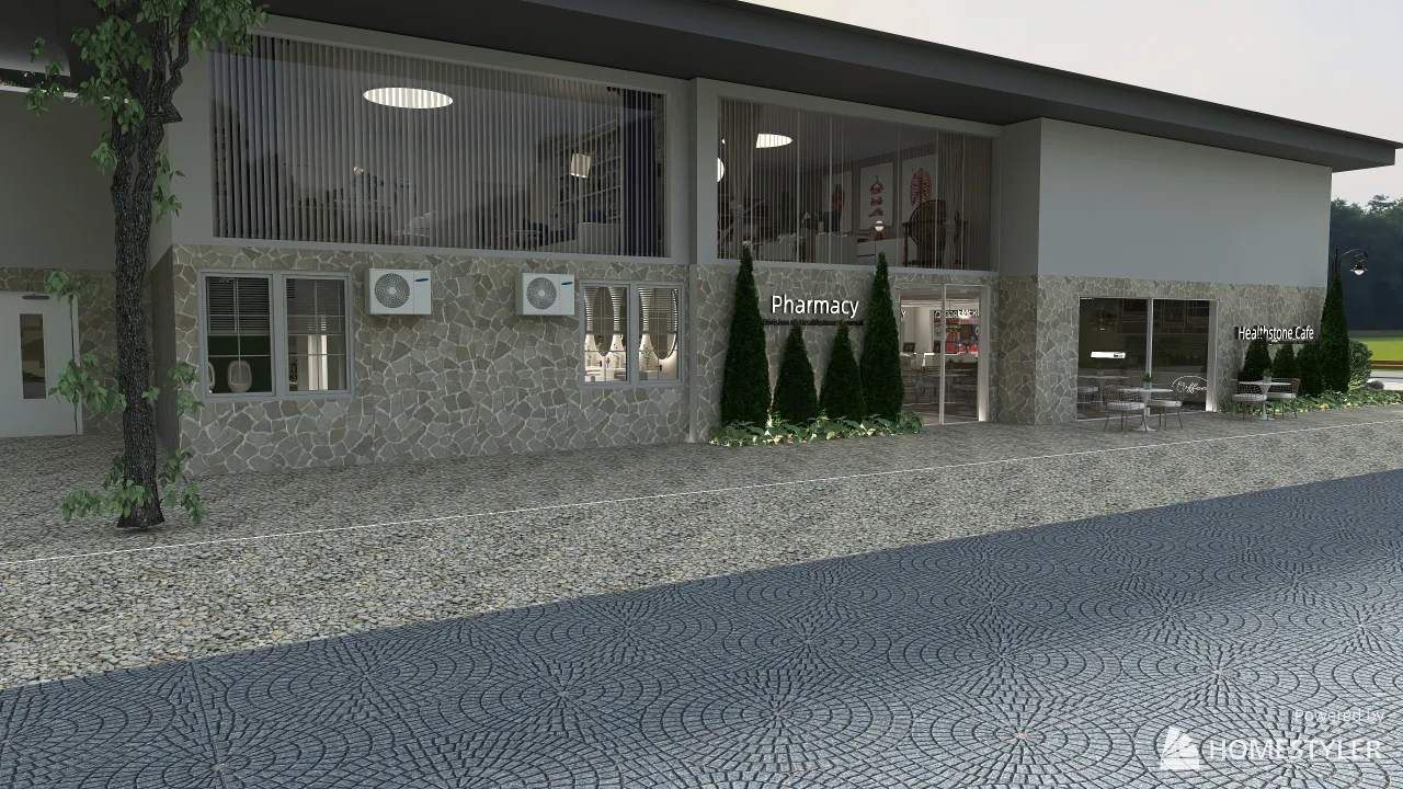 #MedicalCareContest- Healthstone General Hospital 3d design renderings