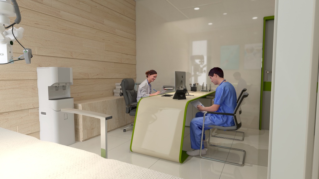 #MedicalCareContest- Centro Medico 3d design renderings