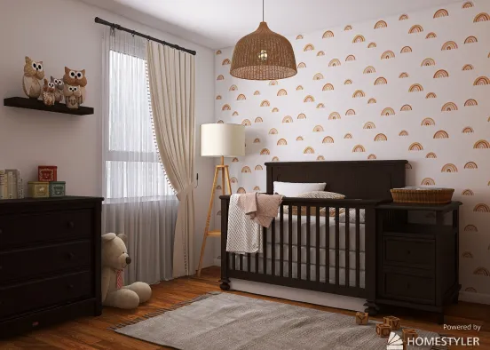 BABY ROOM 2 Design Rendering
