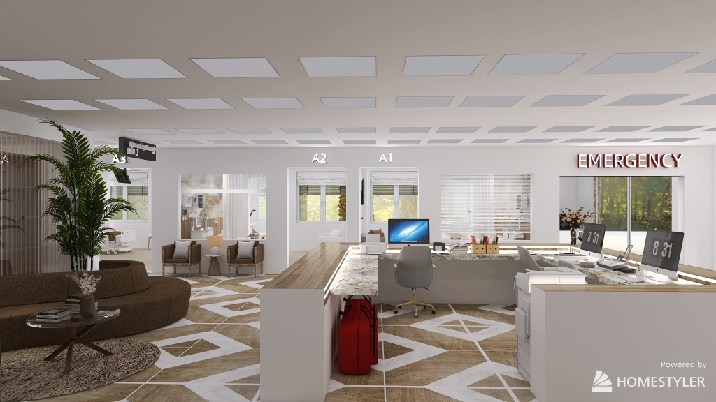 #MedicalCareContest- Healthstone General Hospital 3d design renderings