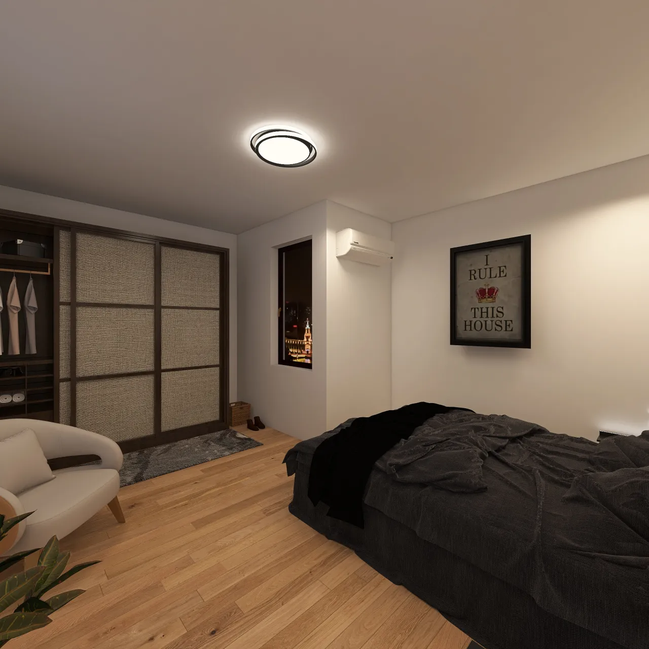 Bedroom 3d design renderings