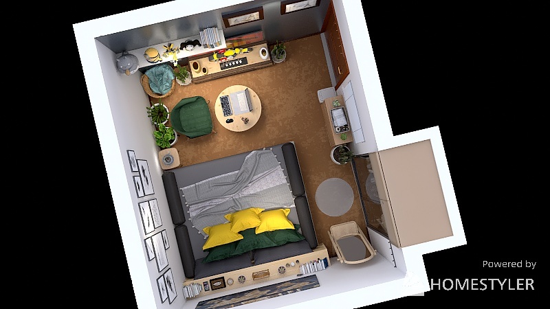 My Bedroom Layout 5 3d design picture 11.66