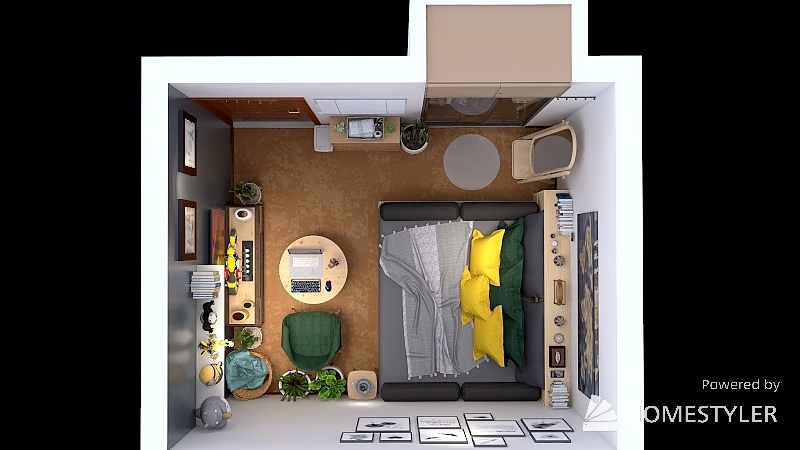 My Bedroom Layout B 3d design picture 11.66