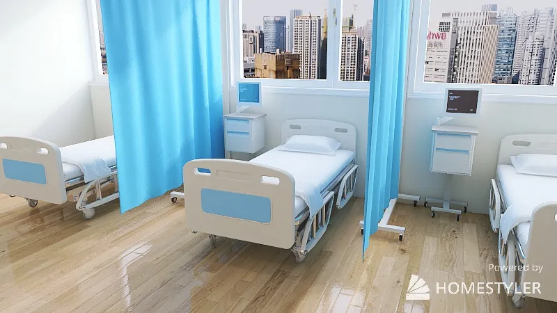Hospital time #MedicalCareContest 3d design renderings