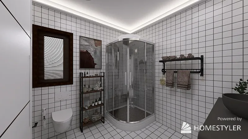 MasterBathroom 3d design renderings