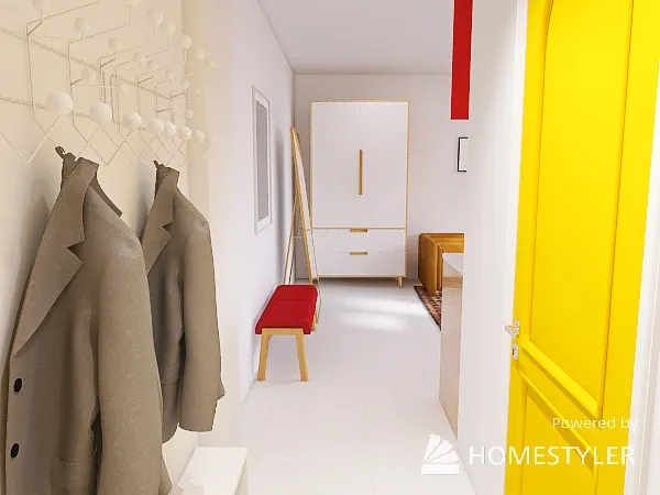 red and yellow nook nts 3d design renderings