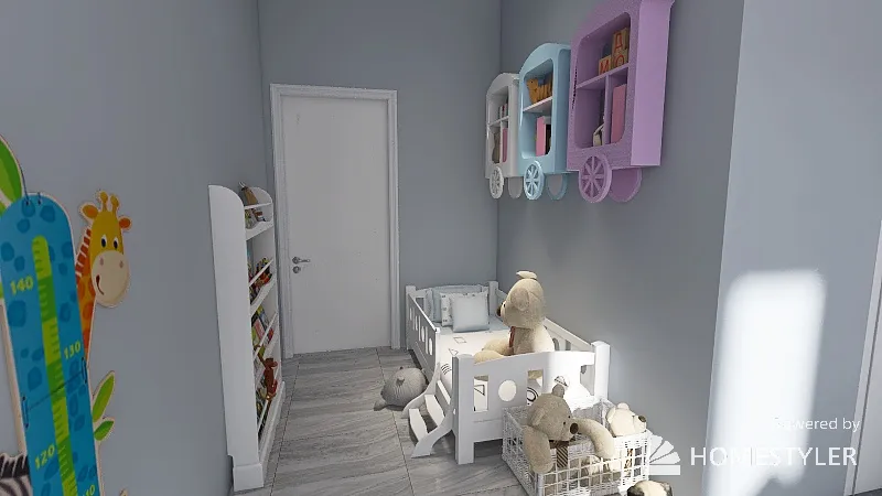 KidsRoom 3d design renderings