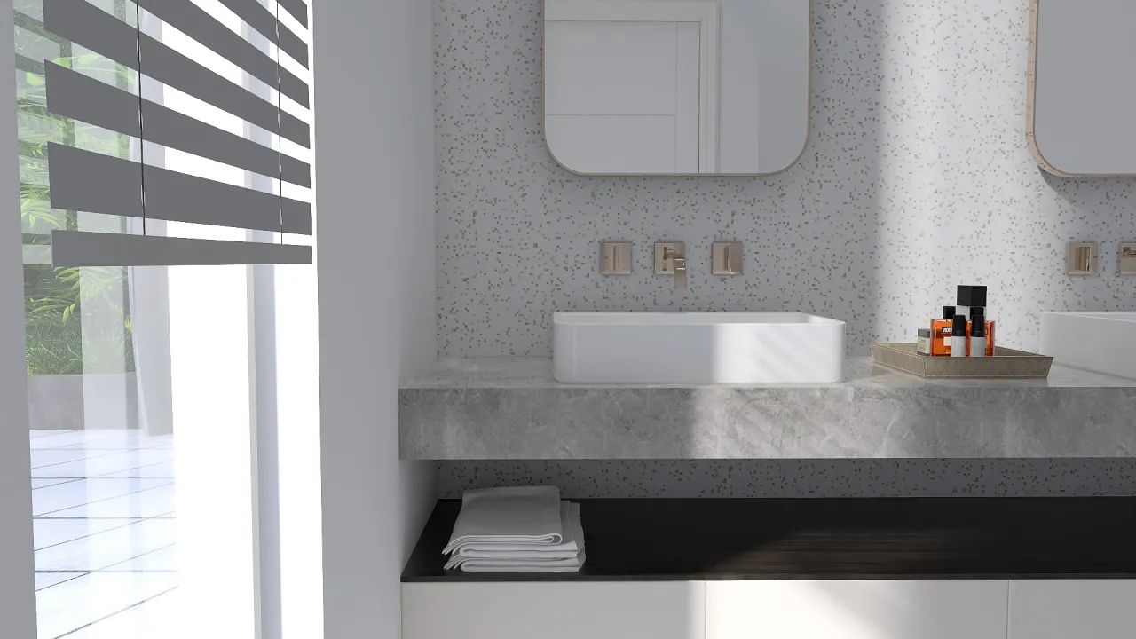 Bathroom 3d design renderings