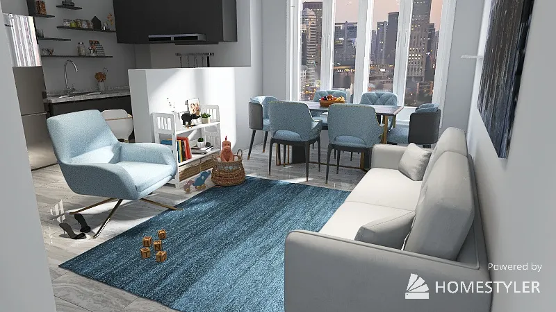 Paran Apartment 3d design renderings