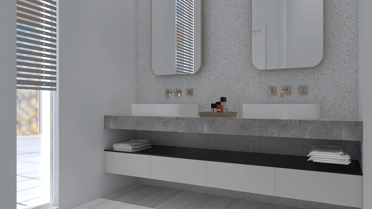 Bathroom 3d design renderings