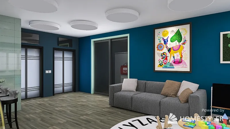 Lobby of Childrens Ward #MedicalCareContest 3d design renderings