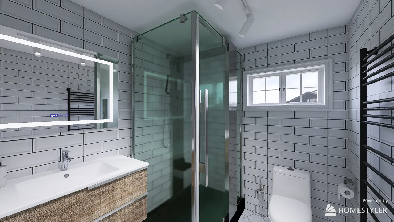 Bathroom 3d design renderings