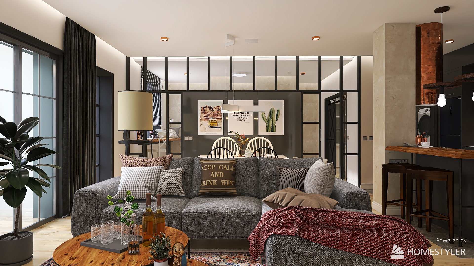 Bachelor Apartment Design Ideas Pictures 103 Sqm Homestyler KgHz5zH1n6dSywvYPmqwar