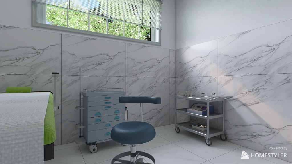 medical office 3d design renderings