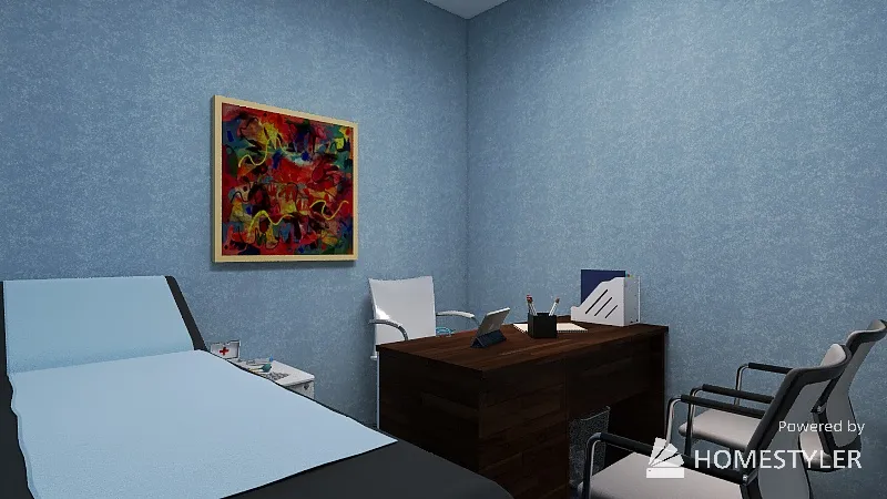 Doctor's office 3d design renderings