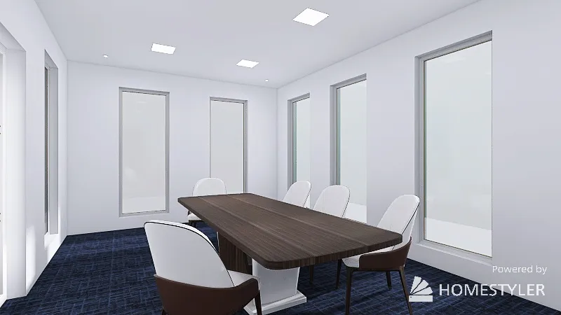 Conference room 3d design renderings