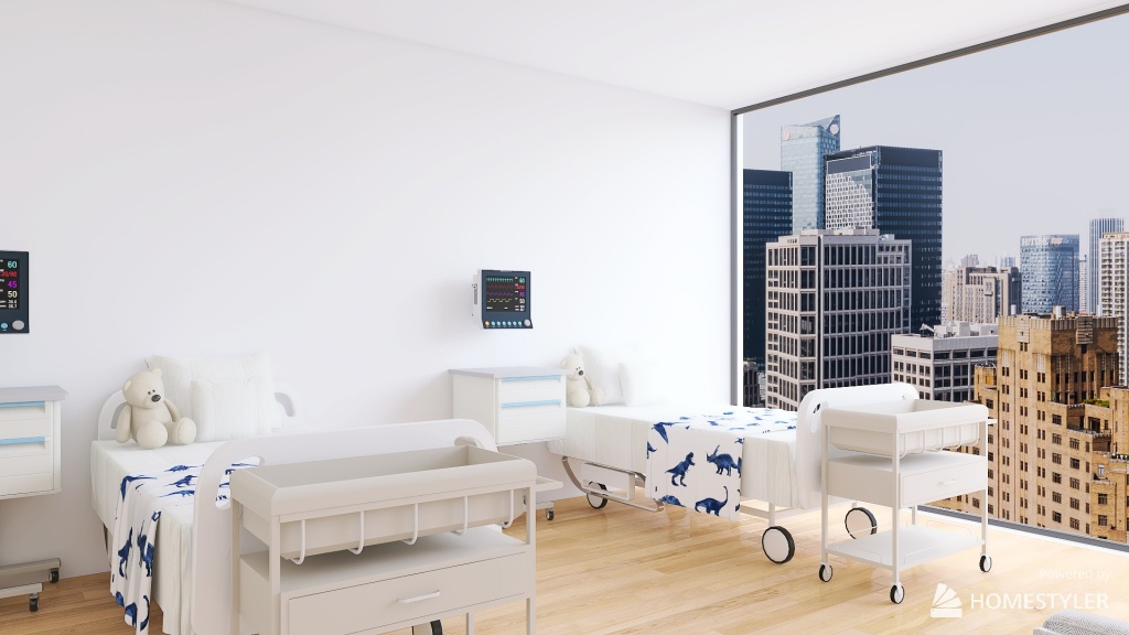 #MedicalCareContest Child Health Clinic 3d design renderings