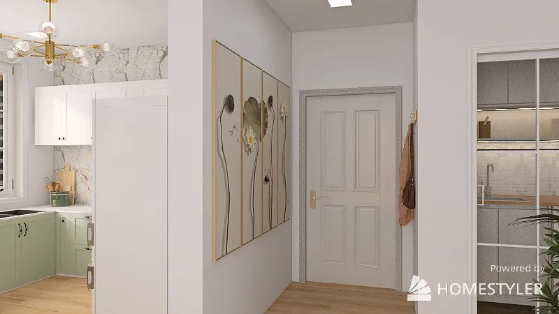 My dream 1 bedroom apartment 3d design renderings