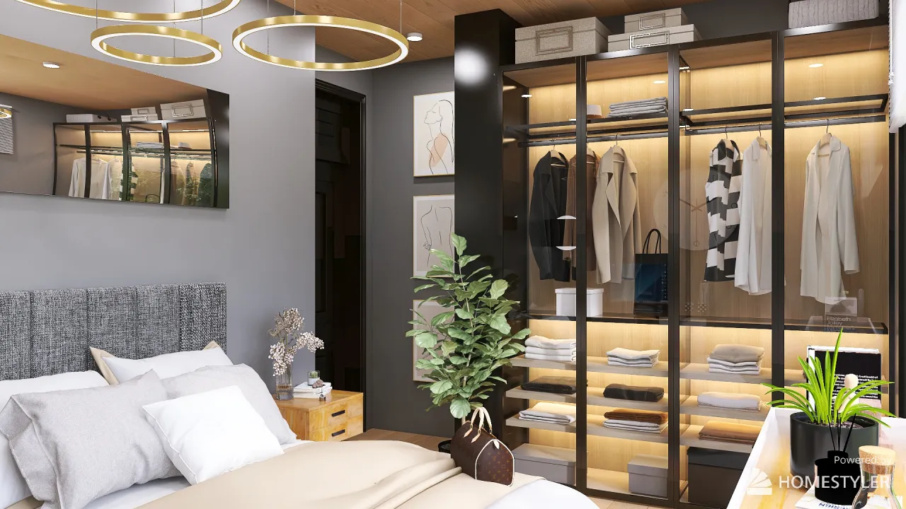 MasterBedroom 3d design renderings