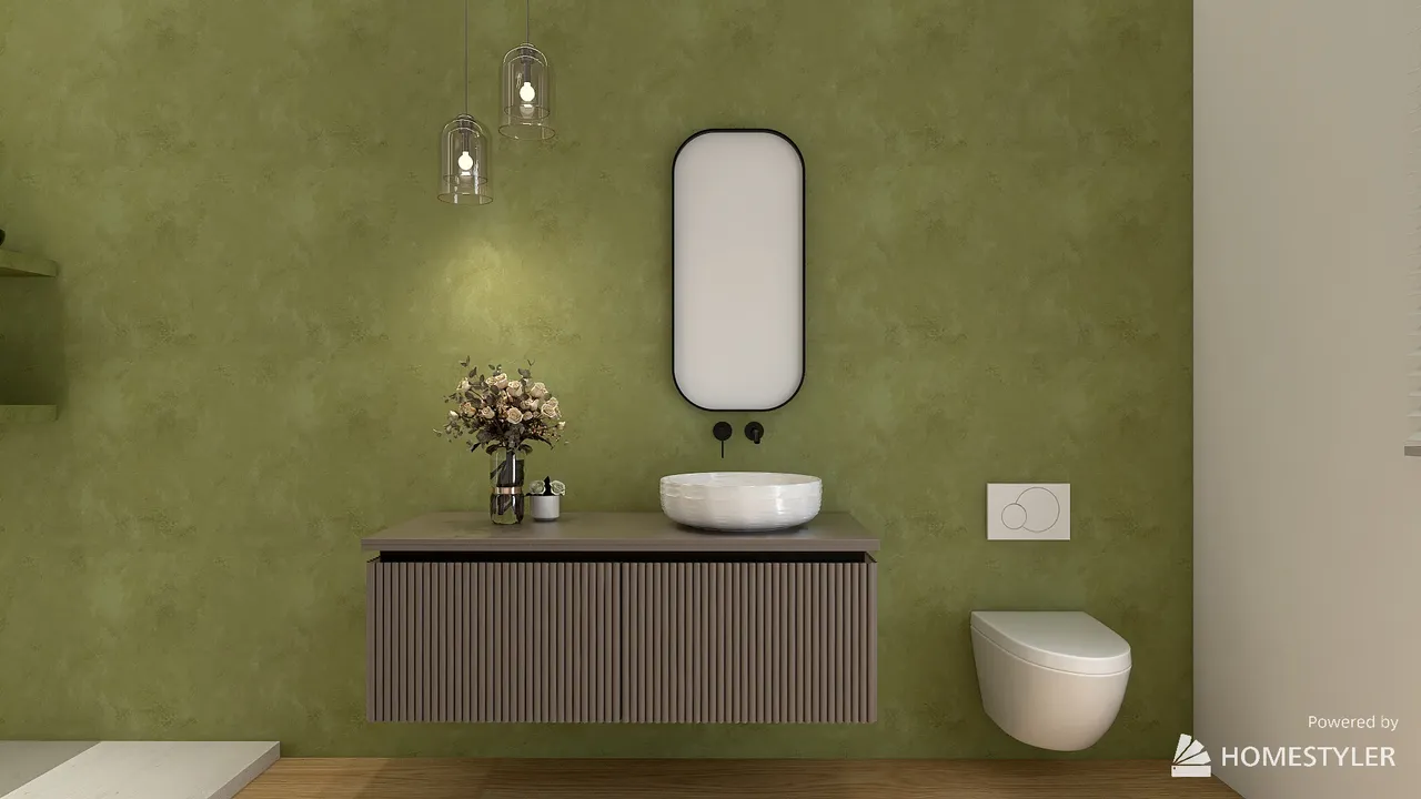 Bathroom 3d design renderings