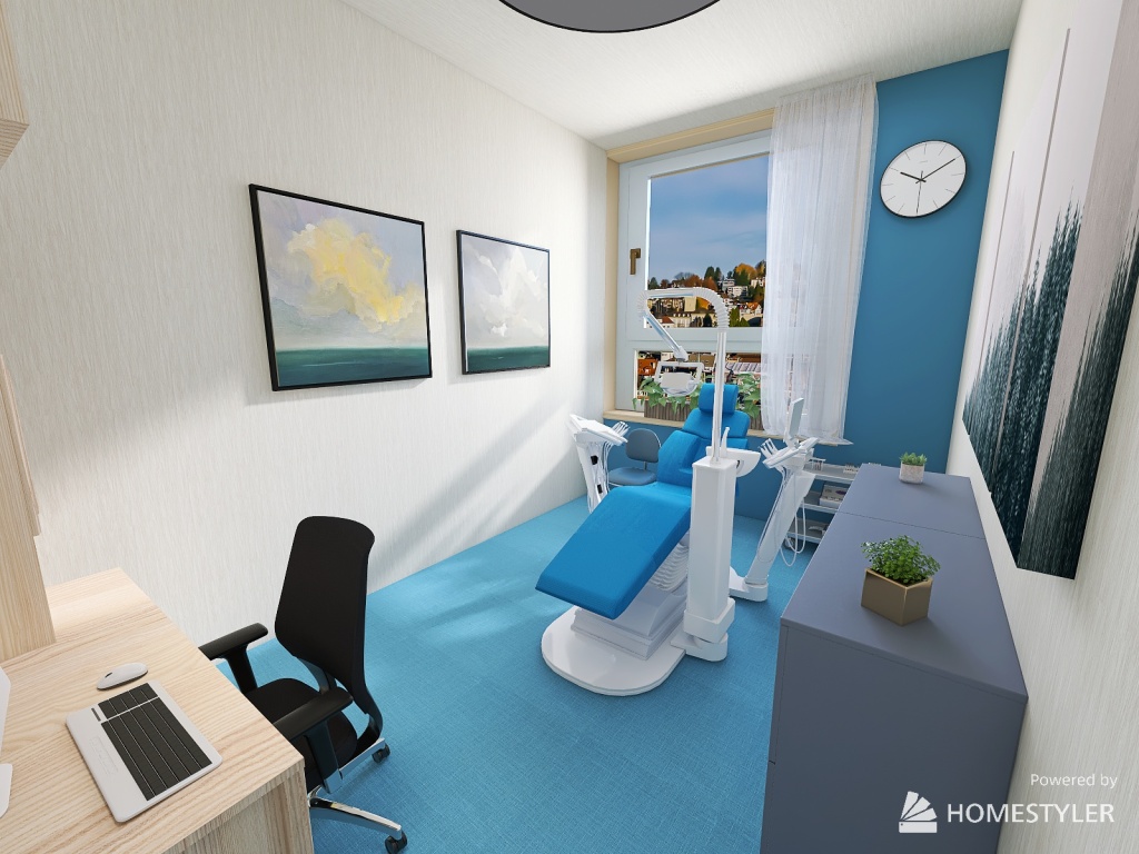 Dental office 3d design renderings